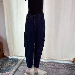 Empyre Dark Blue Women's Cargo/Skater Jeans